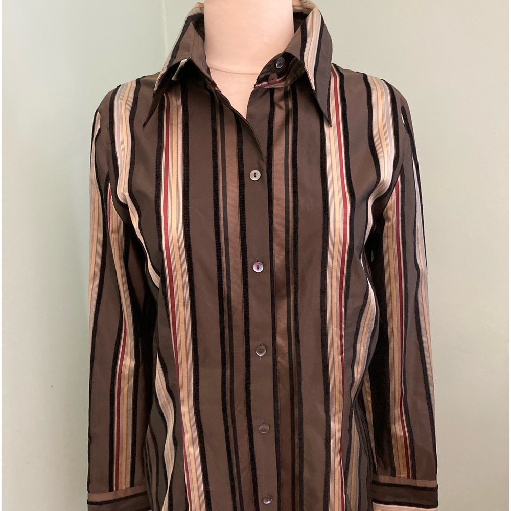Kenneth Cole New York button front shirt size 10
